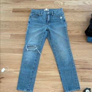 Madewell Classic Blue Denim Jeans